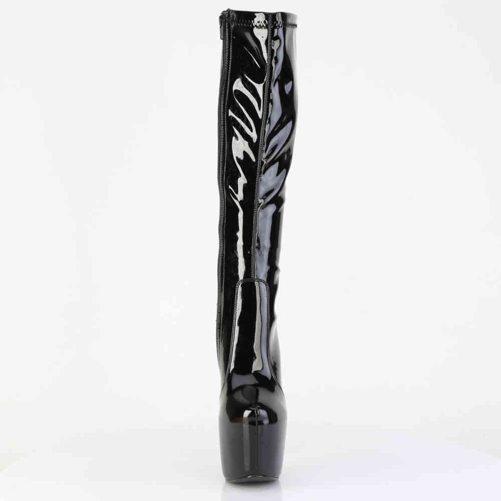 Pleaser - JUBILANT-2000 Plateau Laarzen - Zwart